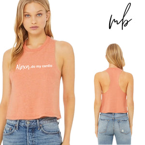 Racerback  Crop-Top